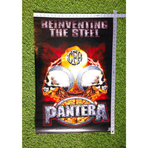 Pantera Poster Reinventing the Steel Original Vintage 2000 NOS #7558 Funky